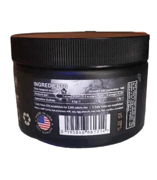 Agma-tin 50g Pre Workout Pump Booster - Supplement Support