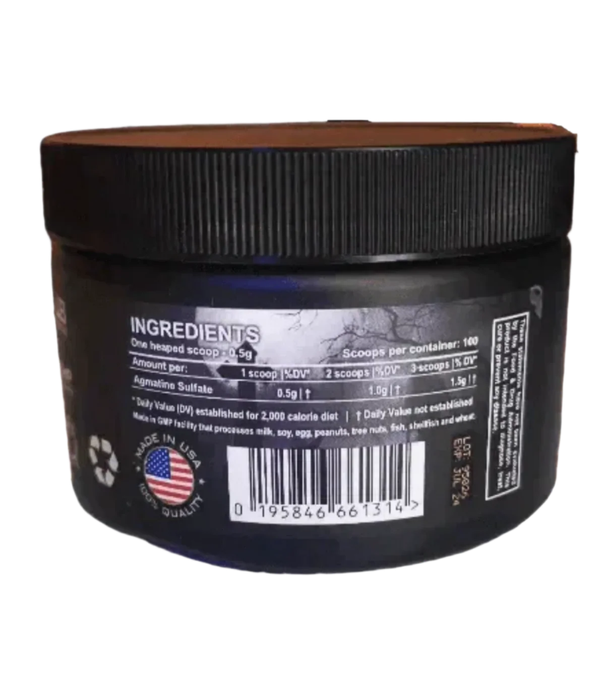 Agma-tin 50g Pre Workout Pump Booster - Supplement-Support.com