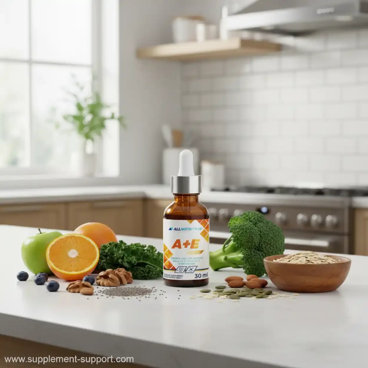 Allnutrition Vitamin A+E Drops 30ml - Supplement-Support.com