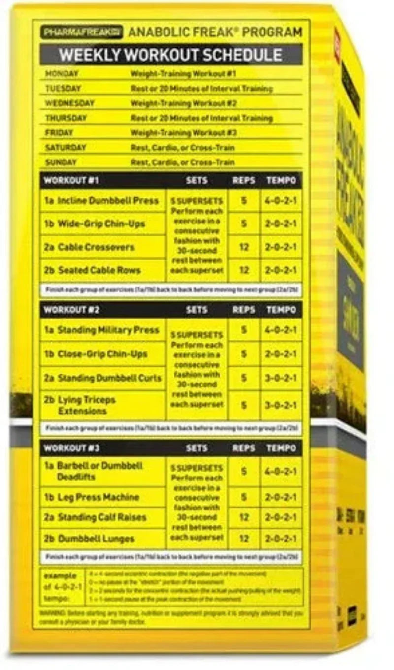 Anabolic Freak Ultra Edition 96 Kapseln - Supplement-Support.com