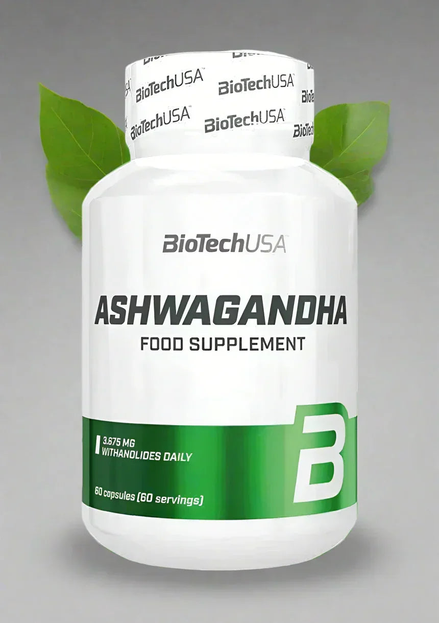 Biotech USA Ashwagandha 60 Caps - Supplement-Support.com