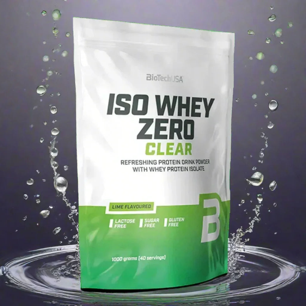 BioTech USA Iso Whey Zero Clear Protein Pulver 1000g - Supplement-Support.com