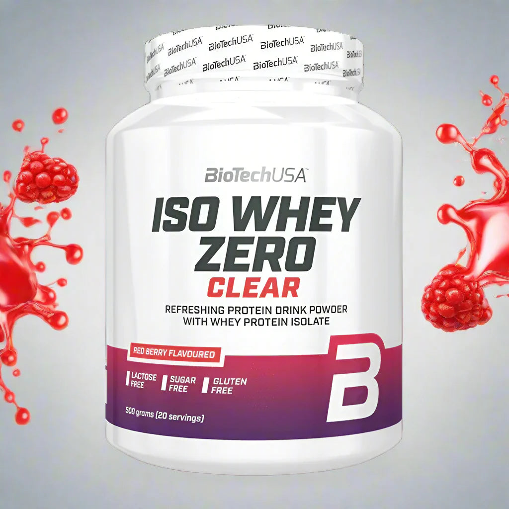 BioTech USA Iso Whey Zero Clear Protein Pulver 500g - Supplement-Support.com