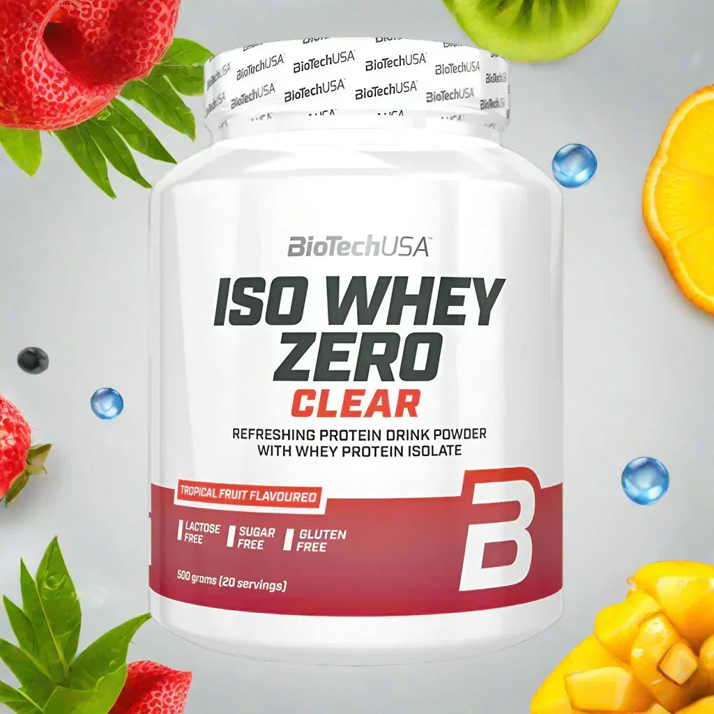 BioTech USA Iso Whey Zero Clear Protein Pulver 500g - Supplement-Support.com