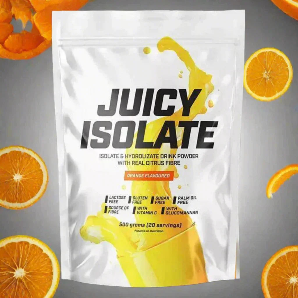 BioTech USA Juicy Protein Isolate - 500 g Orange - Supplement-Support.com