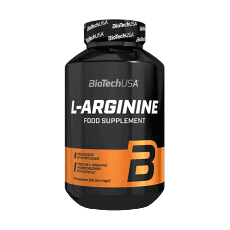 BioTech USA L-Arginine HCL 90 MEGA Kapseln - Supplement Support