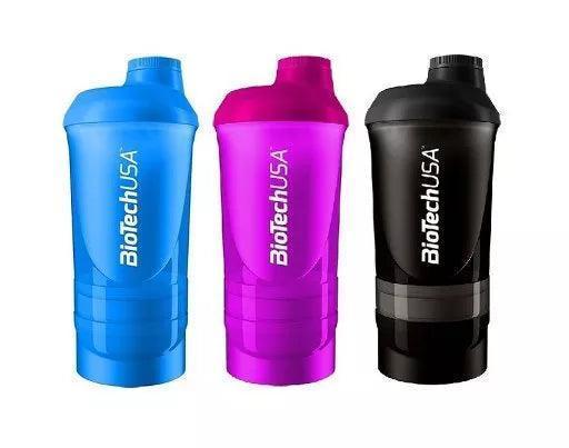 BioTech USA Wave Plus - Shaker / 600 ml + Kammern - Supplement-Support.com