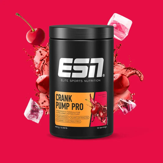 ESN CRANK PUMP PRO PRE Workout Booster 450g - Supplement-Support.com
