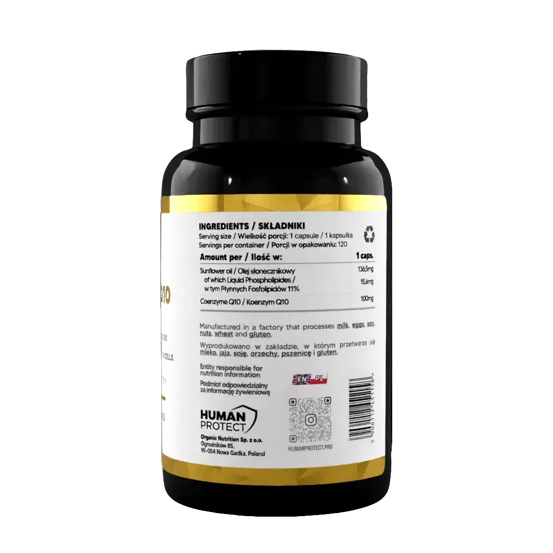 HP Coenzym Q10 100mg - 120Kap. - Supplement-Support.com
