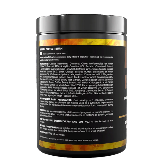 Human Protect BURN Stack - 30 Pak - Supplement Support