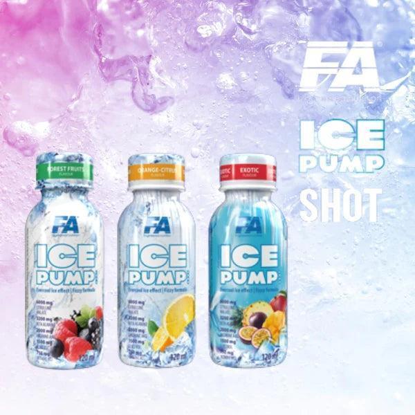ICE PUMP Shot Pre Workout Booster 12x120ml - Supplement-Support.com