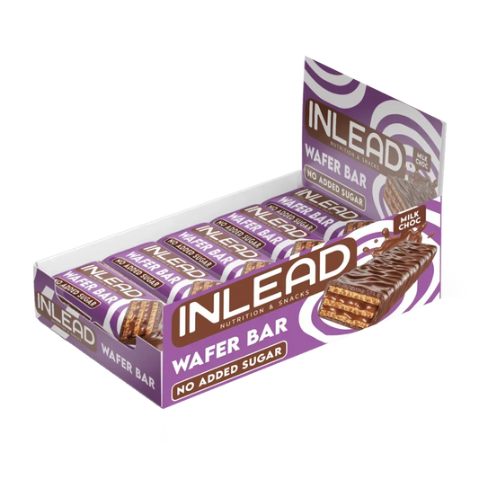 Inlead Wafer Bar 15x45g - Milk Choc - Supplement-Support.com