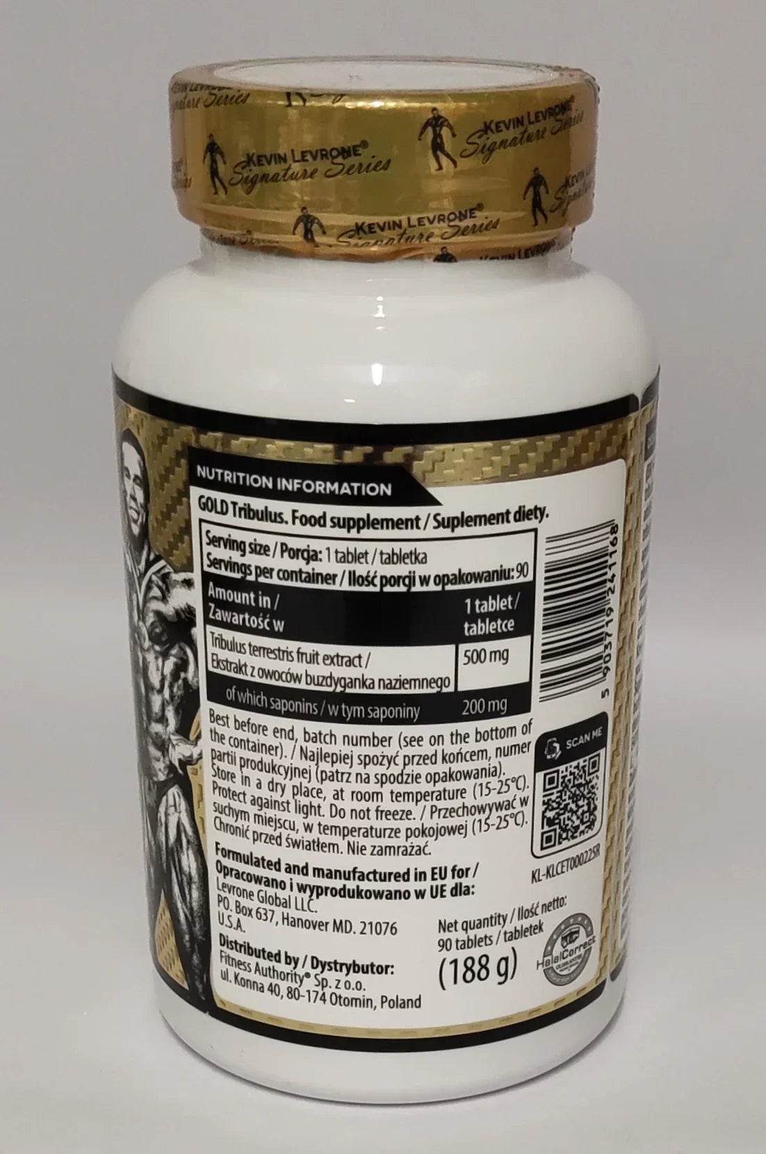 Kevin Levrone Gold Tribulus 90 Tabl. - Supplement Support