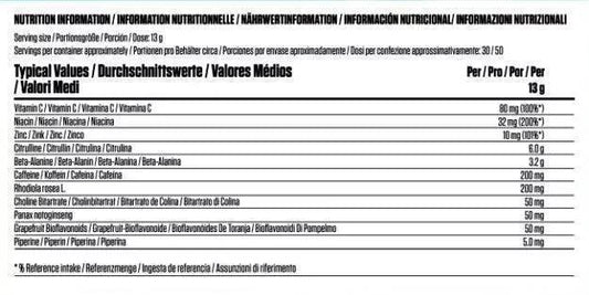 N.O.-X-PLODE 3.0 Pre Workout Booster 390g - Supplement-Support.com