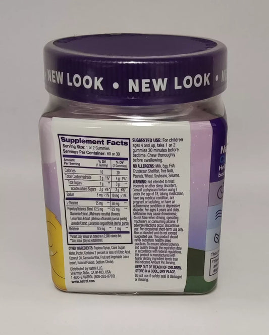 Natrol Kids Sleep+ Calm, Strawberry, 60 Gummis - Supplement Support