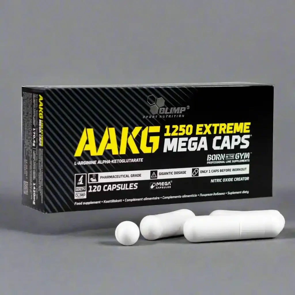 Olimp AAKG EXTREME MEGA CAPS 120Stück - Supplement Support