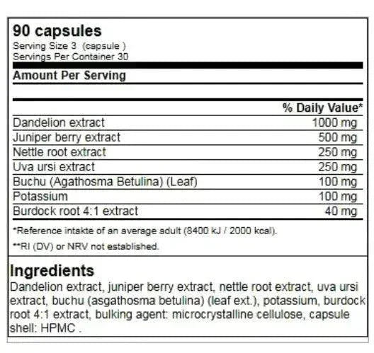 Shred Cuts Entwässerung 90 Kapseln - Supplement-Support.com