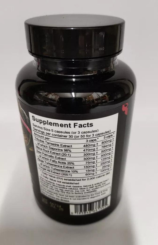 UNDERGROUND LABS TEST JUNKIE 150Kapseln - Supplement-Support.com