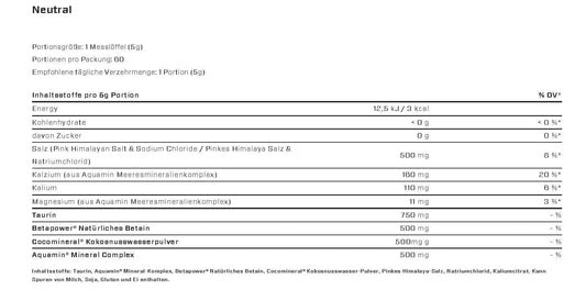 VAST Hydro SALT + ELECTROLYTES 300g - Supplement-Support.com