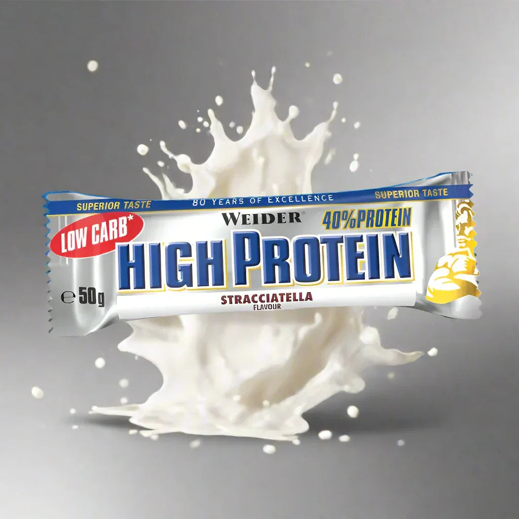 WEIDER HIGH PROTEIN BAR 50g RIEGEL - Supplement-Support.com