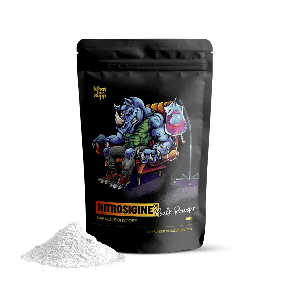 WTS Nitrosigine® Pulver 100g US Pump Booster - Supplement-Support.com