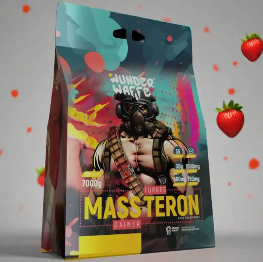 Wunderwaffe® MASSTERON Premium Mass Gainer 7kg - Supplement-Support.com