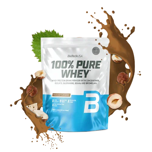 100% Pure Whey Protein Pulver 1000g - Supplement Support