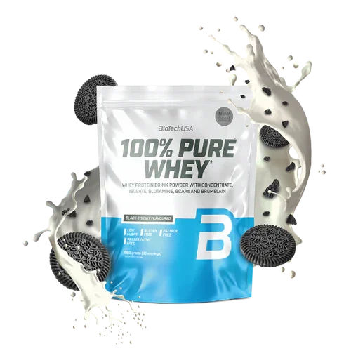 100% Pure Whey Protein Pulver 1000g - Supplement Support