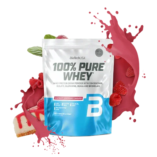 100% Pure Whey Protein Pulver 1000g - Supplement Support