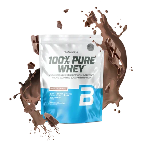 100% Pure Whey Protein Pulver 1000g - Supplement Support