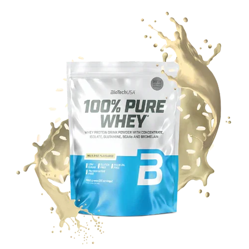 100% Pure Whey Protein Pulver 1000g - Supplement Support