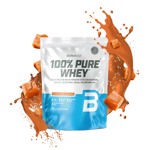 100% Pure Whey Protein Pulver 1000g - Supplement Support