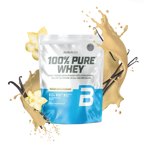 100% Pure Whey Protein Pulver 1000g - Supplement Support