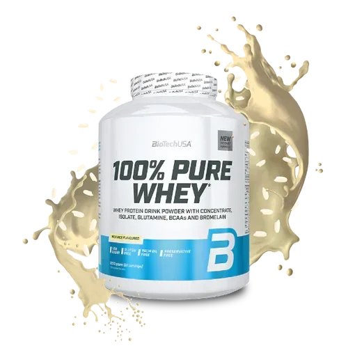100% Pure Whey Protein Pulver 2270g - Supplement-Support.com