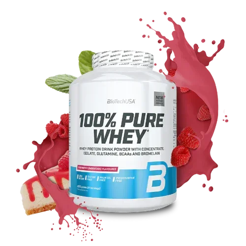 100% Pure Whey Protein Pulver 2270g - Supplement-Support.com