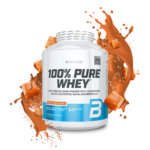 100% Pure Whey Protein Pulver 2270g - Supplement-Support.com