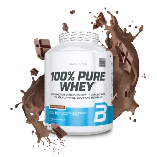 100% Pure Whey Protein Pulver 2270g - Supplement-Support.com