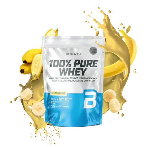 100% Pure Whey Protein Pulver 454g - Supplement Support