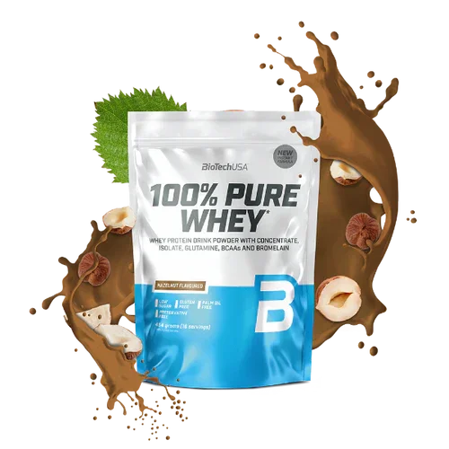 100% Pure Whey Protein Pulver 454g - Supplement Support