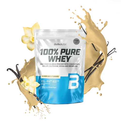 100% Pure Whey Protein Pulver 454g - Supplement Support