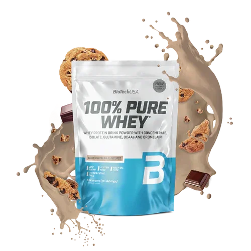 100% Pure Whey Protein Pulver 454g - Supplement Support