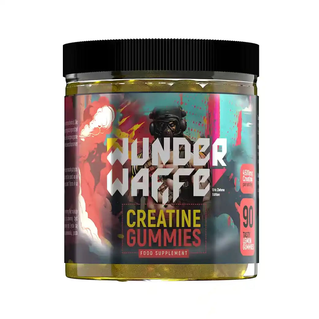 Wunderwaffe® CREATINE GUMMIES  90Stück Lemon