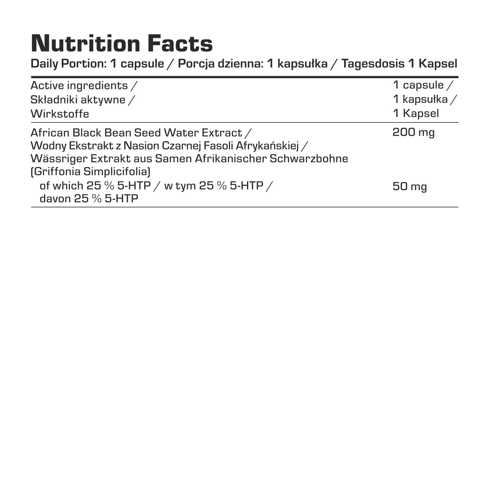 7Nutrition 5-HTP 200 mg, 100 Kapseln - Supplement-Support.com