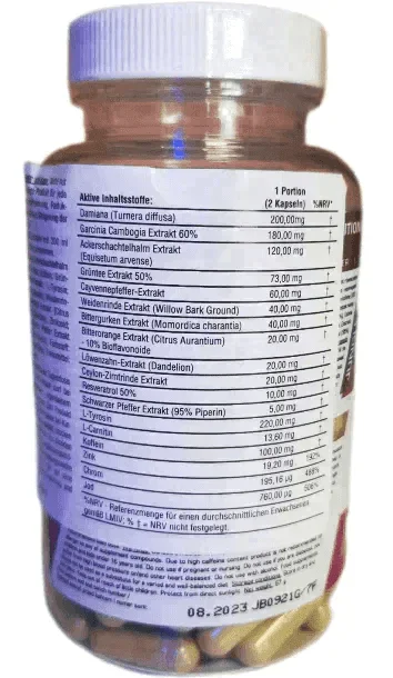 7Nutrition Jungle Girl Burner für Frauen 120 Kapseln - Supplement Support