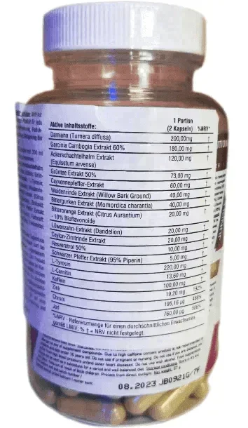 7Nutrition Jungle Girl Burner für Frauen 120 Kapseln - Supplement-Support.com