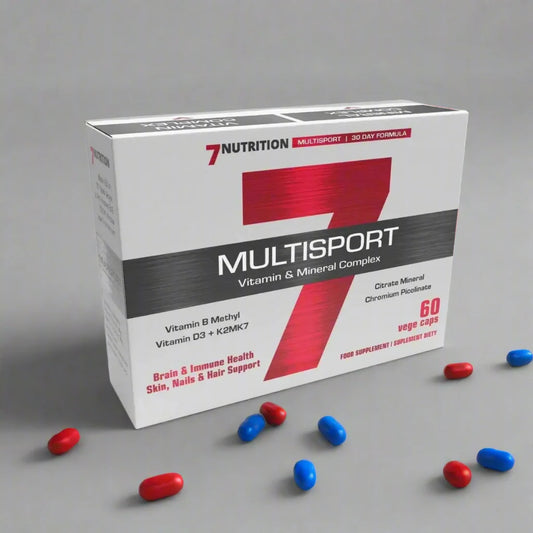 7Nutrition Multisport Multivitamin und Multimineral Complex 60Caps - Supplement Support