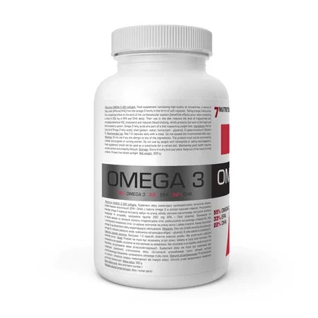 7Nutrition Omega 3 220 x 1000mg - Supplement Support