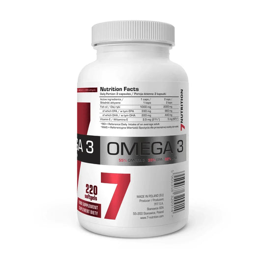 7Nutrition Omega 3 220 x 1000mg - Supplement-Support.com
