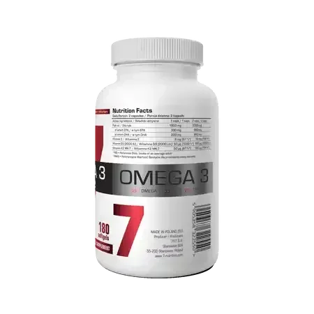 7Nutrition OMEGA 3 D3 + K2 180 softgels - Supplement-Support.com