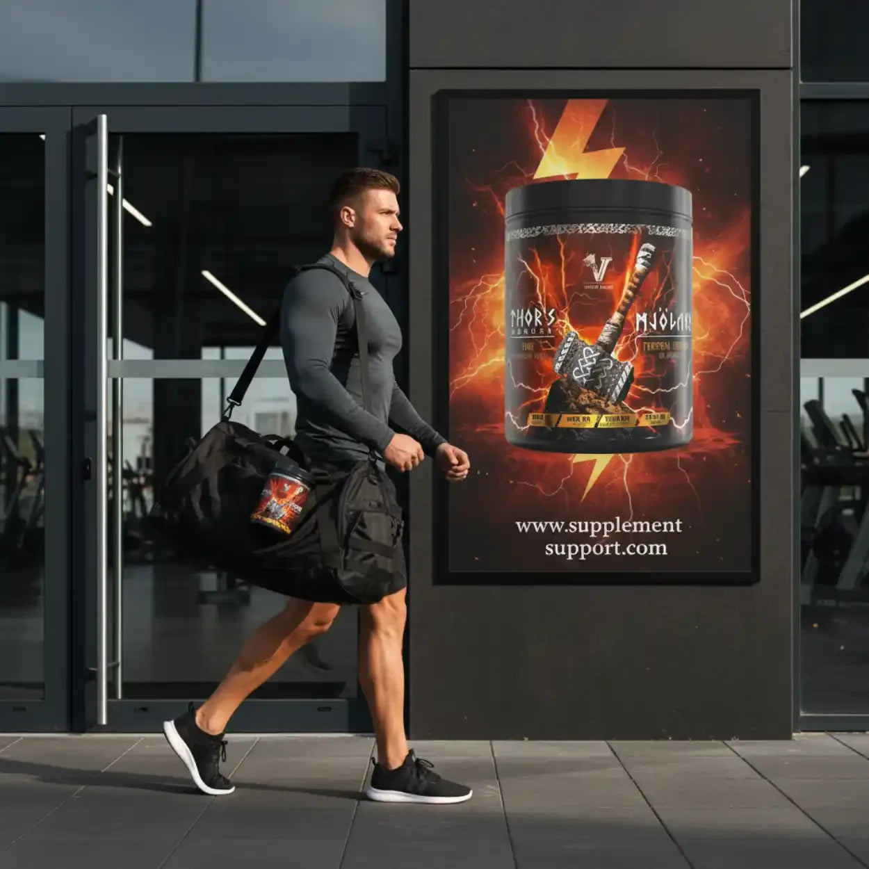 Viking Power Thor's Hammer Pre-Workout - 500g - Supplement-Support.com